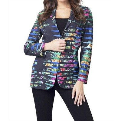 Women's Floral Blazer - ANGEL