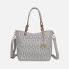 MKF Collection Kissaten Milan “M” Signature Tote Faux Leather Shoulder Bag for Women by Mia K - 2 of 4