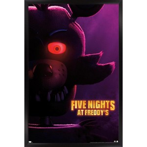 Trends International Five Nights at Freddy's Movie - Foxy One Sheet Framed Wall Poster Prints - 1 of 4