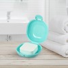 Unique Bargains Travel Portable Soap Box 3.58"x3.46"x1.69" 1 Pc - 2 of 4