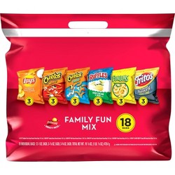 Frito-lay Variety Pack Baked & Popped Mix- 18ct : Target