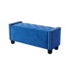 NicBex Modern 47.4" Velvet Storage Bench with Rivet Design for Bedroom and Entryway - 4 of 4