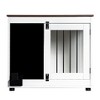 LOVMOR Doodle dog cage,kennel with 2 doors, dog crate interior furniture, heavy duty wooden dog cage for medium and small dogs - 4 of 4