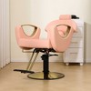 LOVMOR 360° Swivel Reclining Salon Barber Chair with Heavy Duty Hydraulic Pump for Hair Stylists Home Barbershops - 2 of 4