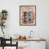 Stupell Industries Bookish Quote with Florals Floating Frame Canvas Art - 3 of 4