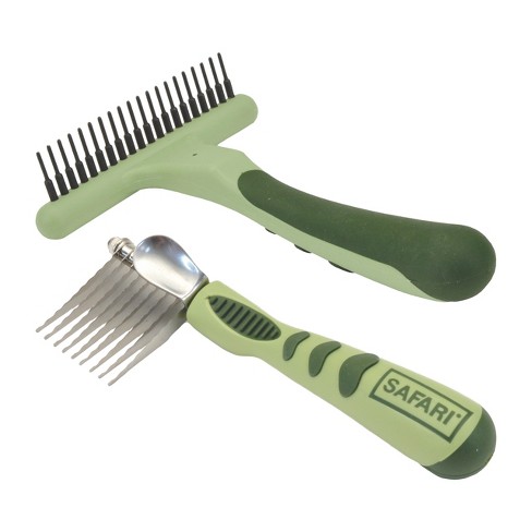 Safari By Coastal Pet Dog Brush Bundle Single Row Underbrush De matting Comb Target