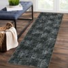 Washable Modern Non Slip Living Room Area Rugs, Soft Low Pile Solid Floor Carpet for Bedroom Dining Room - 2 of 4