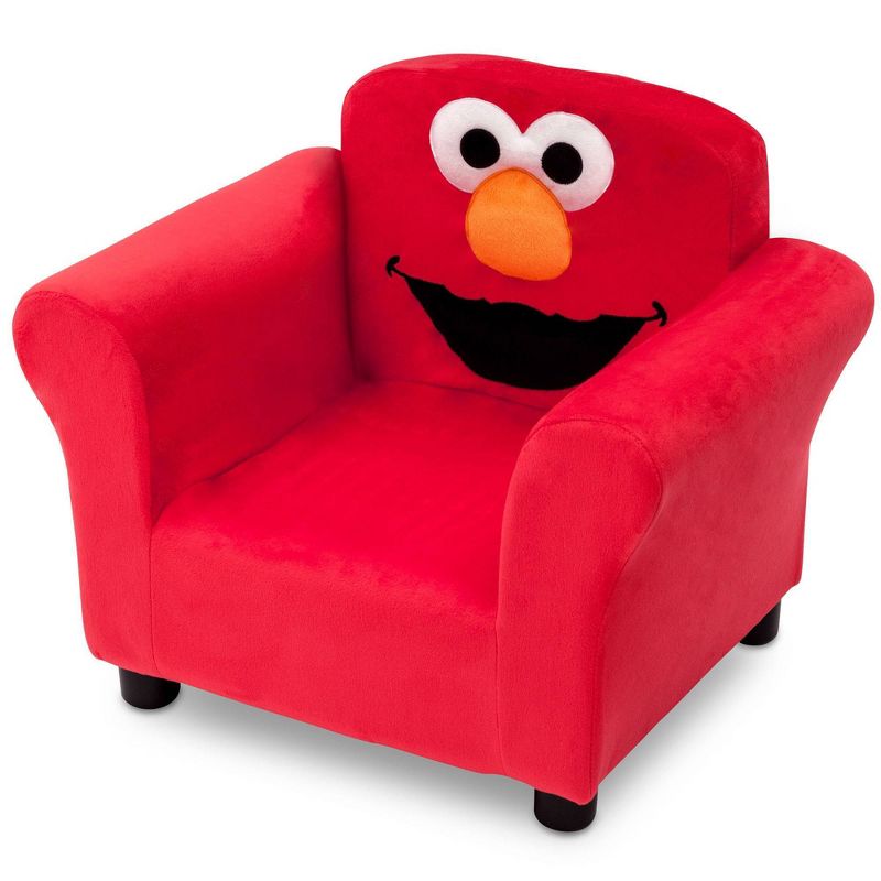 Sesame Street Elmo Upholstered Kids&#39; Chair - Delta Children, 4 of 10