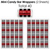 Big Dot of Happiness Lumberjack - Channel the Flannel - Buffalo Plaid Party Candy Favor Sticker Kit - 304 Pieces - image 3 of 4