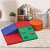 Toddler Climbing Toys,Lightweight Indoor Climbing Set ，5-Piece Foam Climbing Blocks for Crawling and Sliding, Colorful Play Equipment - 2 of 4