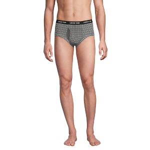 Lands' End Men's Comfort Knit Brief 3 Pack - 1 of 3