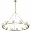 Crystorama Lighting Aragon 12 - Light Chandelier in  Soft Brass - 4 of 4