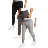 Men's 3 Pack Ultra Soft French Terry Dual Pocket Joggers - 2 of 4