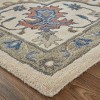 Rylan Transitional Oriental Taupe/Ivory/Blue Area Rug - 3 of 4
