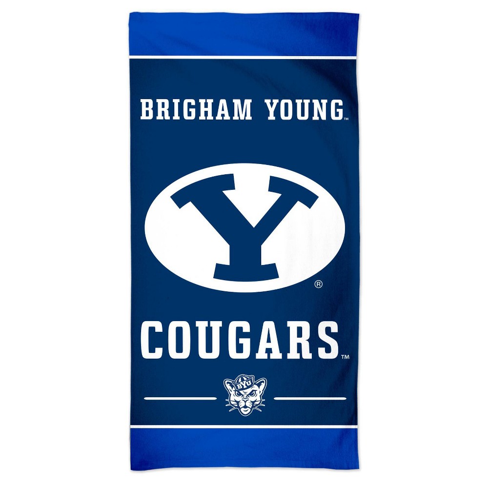 30"x60" NCAA BYU Cougars Beach Towel