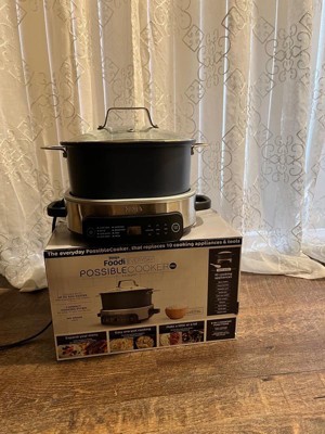  Ninja MC1101 Foodi Everyday Possible Cooker Pro, 8-in-1  Versatility, 6.5 QT, One-Pot Cooking, Replaces 10 Cooking Tools, Faster  Cooking, Family-Sized Capacity, Adjustable Temp Control, Midnight Blue:  Home & Kitchen