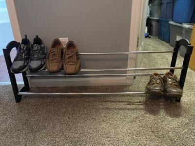 Iris Usa Stackable Metal Shoe Racks For Entryway : Target