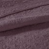 SEVOBAL Bedding Sets, Full/Queen Reversible Quilt Set with Classic Stitch Pattern for Cottage Style, Purple, 17.72"*15.35"*6.69" - 3 of 4