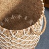 Gulches Woven Basket with Handles£¬Natural Brown £¬For Clothes, Towels, Canvas, Toys and Magazine Storage and Home Decoration - 4 of 4