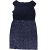 Alex Evenings Womens Lace Crossover Floral Sheath Cocktail Dress - 2 of 2