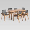 O'Shanter 7pc Acacia Dining Set - Christopher Knight Home
 - 2 of 4