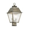 Livex Lighting Mansfield 2 - Light Post Light in  Vintage Pewter - 2 of 4