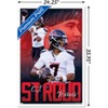 Trends International NFL Houston Texans - C.J. Stroud 24 Framed Wall Poster Prints - 3 of 4