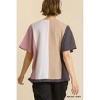 Women's Color Block Gauze Top - umgee - 3 of 4