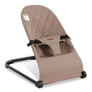 Grungis Baby Bouncer Seat Baby Bouncer with 3-Point Safety Harness for Babies up to 20lbs - 1 of 4