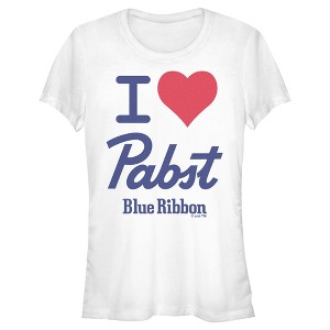 Pabst I Heart Beer T-Shirt - 1 of 4