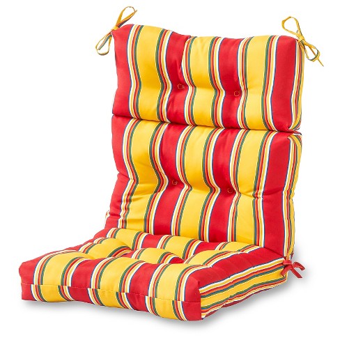 Carnival Stripe Outdoor High Back Chair Cushion Kensington Garden Target