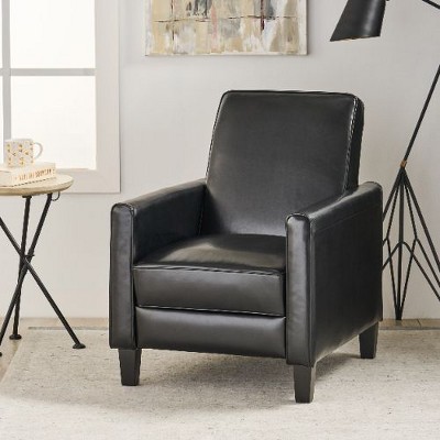 Modern Linen Push Back Recliner Chair for Adults, Wingback Armchair, Accent Chair for Living Room/Bedroom, Single Sofa Chair -Christopher Knight Home