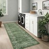 Washable Non-Slip Rugs for Living Room Border Floral Large Area Rugs - 4 of 4