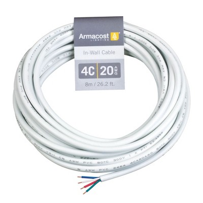 Armacost Lighting 4C 20AWG In-Wall Cable Light Accessory