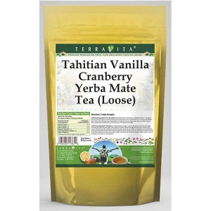 TerraVita Tahitian Vanilla Cranberry Yerba Mate Tea (Loose) (8 oz, ZIN: 561525, 1-Pack) - 1 of 4