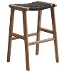 Modway Saorise Wood Bar Stool - Set of 2 - 2 of 4