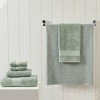 Modern Threads 6 Piece Yarn Dyed Jacquard Towel Set, Cobblestone. - 2 of 4