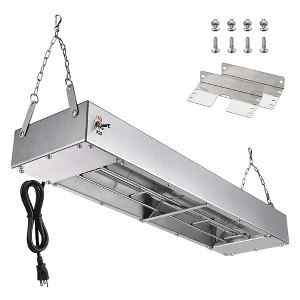 WeChef Commercial Food Warmer 24" 900W Electric Strip Heater Portable Stainless Steel Fry Heating Lamp for Fry Dishes - 1 of 4