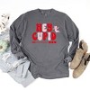 Simply Sage Market Women's Hey Cupid Pink Long Sleeve Garment Dyed Graphic Tee - 2 of 2