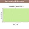 Unique Bargains Wallpaper, Peel and Stick Wallpaper Contact Paper Solid Color Vinyl Self-Adhesive Wall Paper Decorative Green 118" x 15.7" - 2 of 4