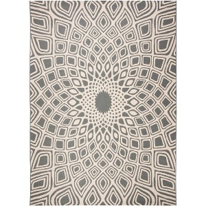 Courtyard CY6616 UV & Stain Resistant Non-Shedding Power Loomed Indoor/Outdoor Rugs - Safavieh - 1 of 4