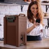 Costway 1/2/3/4 PCS Insulated Beverage Server/Dispenser 5 Gallon Hot & Cold Drinks with Handles Coffee - 2 of 4