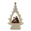 Roman 10.0 Inch Tree W/Lighted Scene Sleigh Deer Christmas Trees Tree Sculptures - image 2 of 3