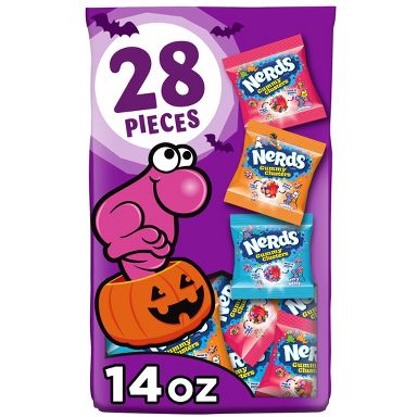 Nerds Gummy Clusters Halloween Assorted Candy Mix Bag - 14oz/28ct