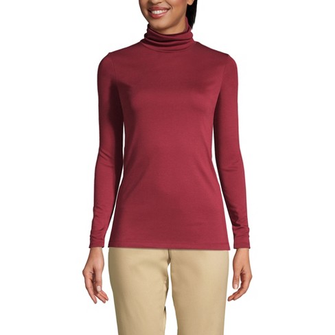 Lands end shaped on sale turtleneck