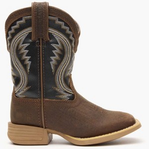 Kids Durango® Lil' Rebel Pro™ Little Kid's Acorn/Black Onyx Western Boots - 1 of 4