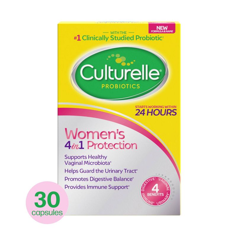 Culturelle Women&#39;s 4 in 1 Protection for Vaginal, Digestive and Immune Health - 30ct, 1 of 10