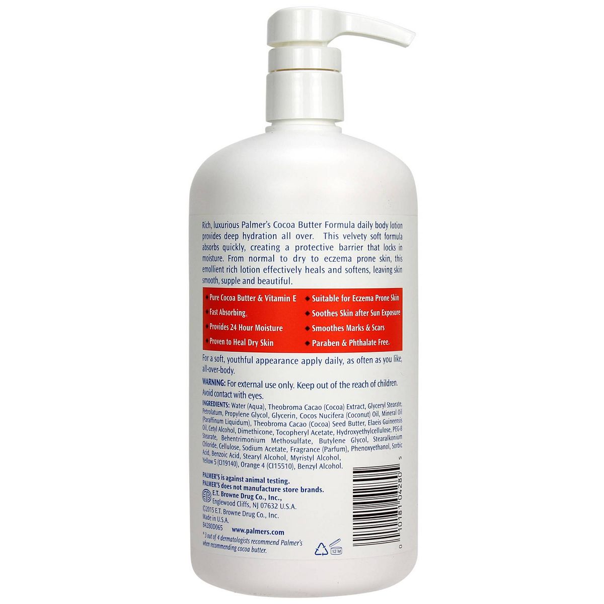 Palmers Cocoa Butter Formula Lotion - 33.8 fl oz - thumbnail 2