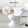 Potty Training Toilet for Baby, Realistic Potty Toilet with Soft Seat,Realistic Flushing Sound,Removable Pot,Storage Tank,Splash Guard,Non-Slip - 3 of 4