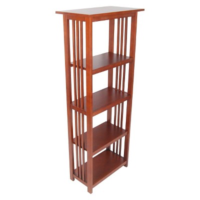 60" Mission Bookshelf Cherry - Alaterre Furniture